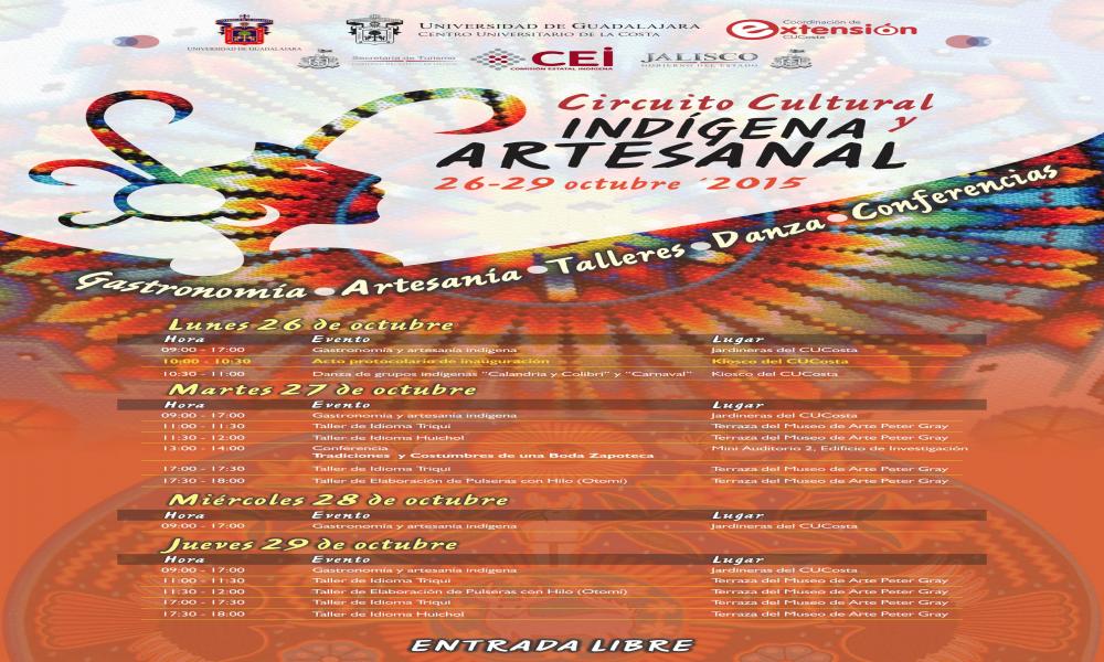 Promoverá CUCosta las artesanías y la cultura indígena regional