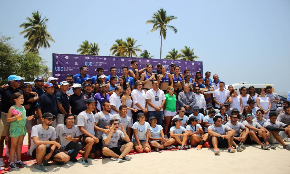 Universiada entrega medallas en voleibol de playa