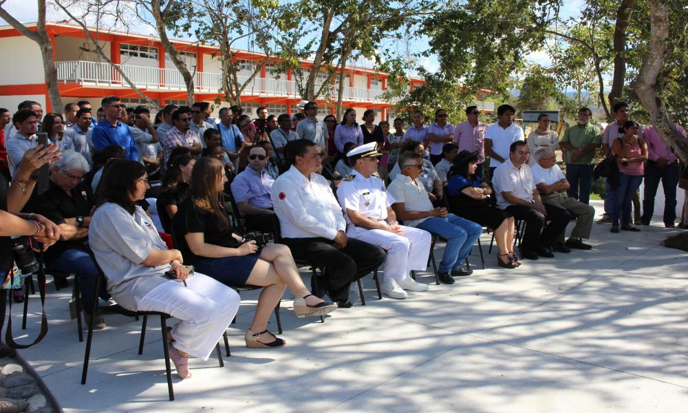 Inauguración de las nuevas instalaciones del Centro de Sismología y Volcanología de Occidente del Centro Universitario de la Costa Presentación de la Red Sísmica del proyecto CeMIEGeo-Jalisco