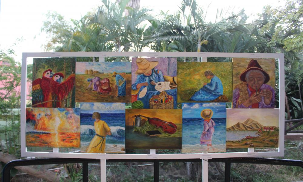 Presenta Horacio Cárdenas exposición plástica en Museo Peter Gray