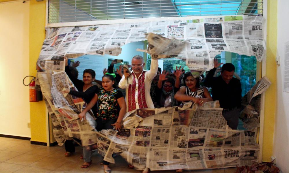 Presenta Horacio Cárdenas exposición plástica en Museo Peter Gray