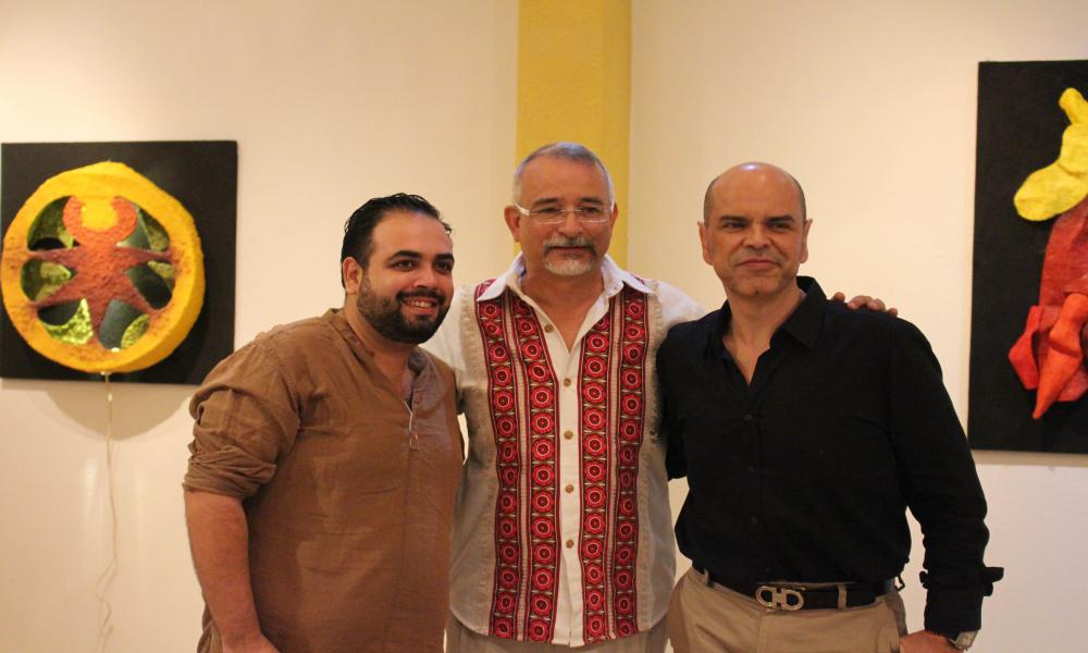 Presenta Horacio Cárdenas exposición plástica en Museo Peter Gray