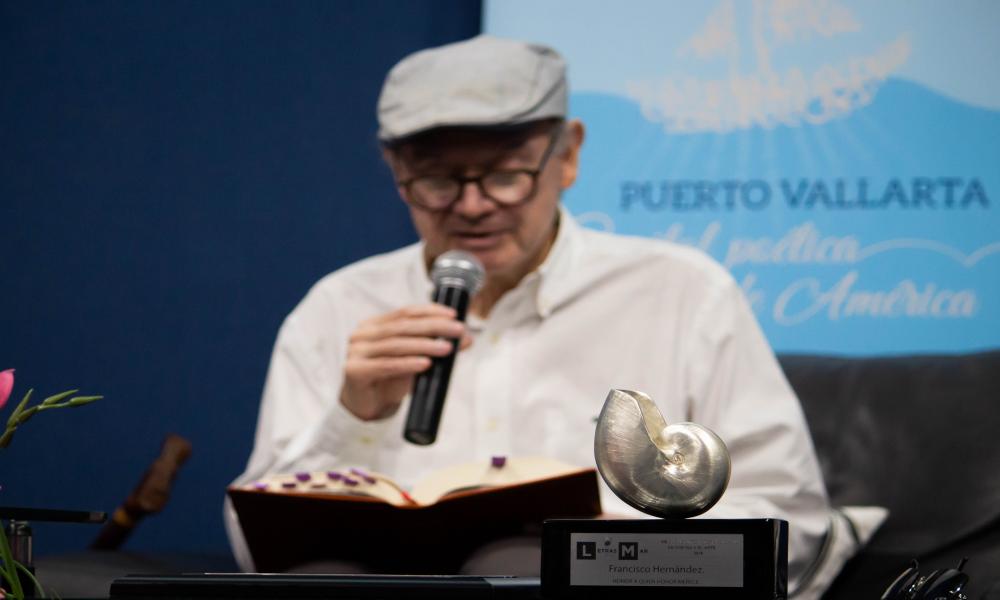 Letras en la Mar rinde homenaje al poeta veracruzano Francisco Hernández