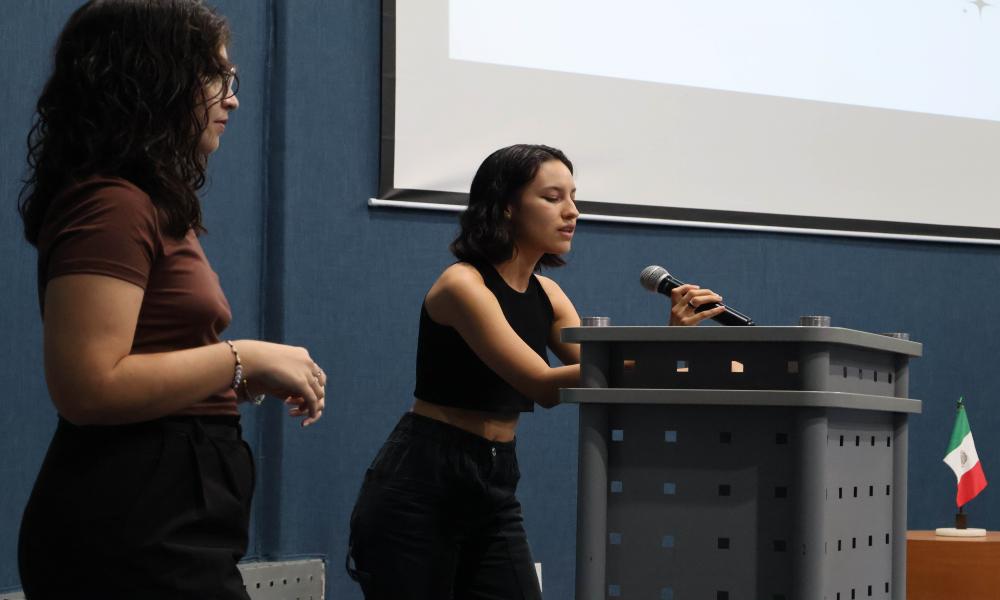 La abogada Mayté González Naranjo impartió la conferencia: “Hablemos de derechos sexuales y reproductivos”
