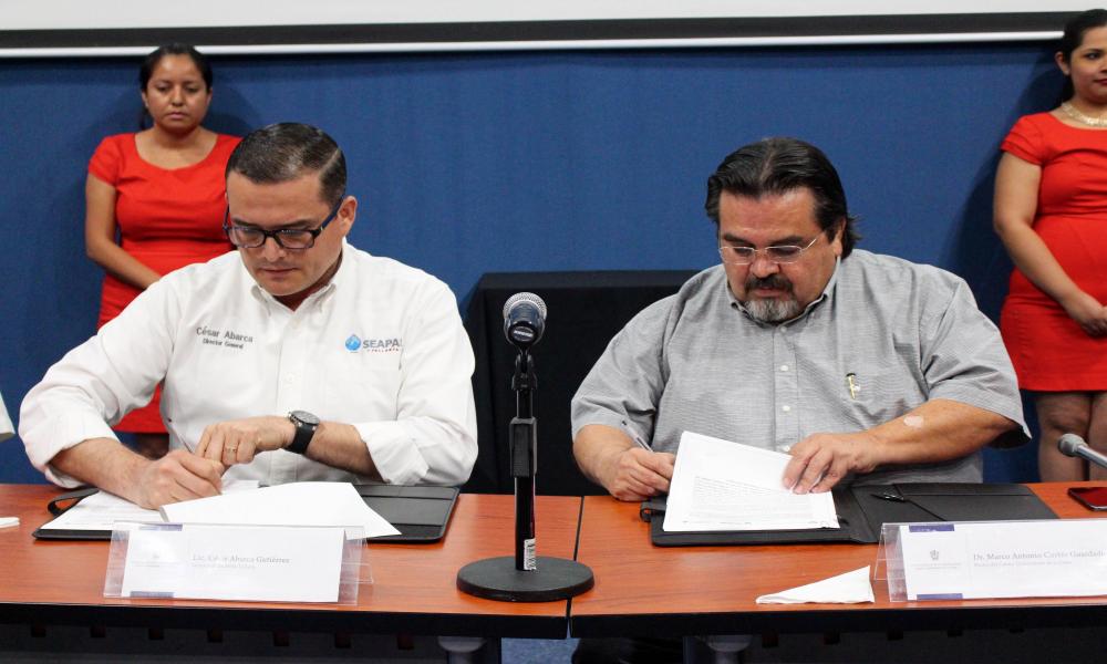 Firman convenio de colaboración CUCosta y Seapal Vallarta
