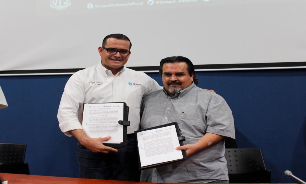 Firman convenio de colaboración CUCosta y Seapal Vallarta