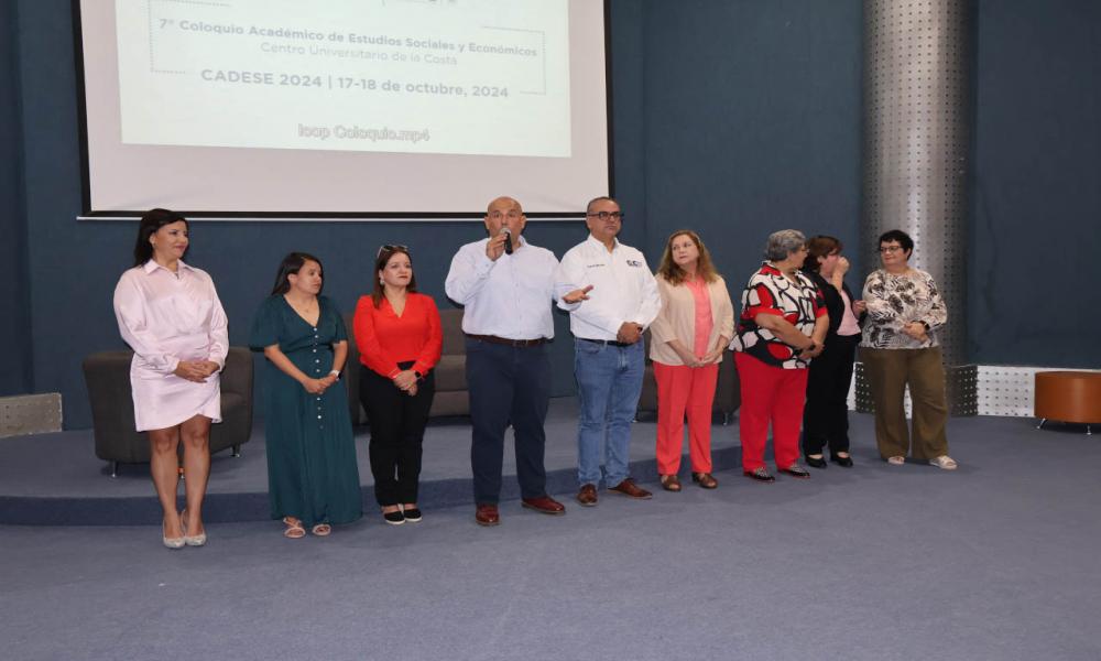 Inauguran el “7mo. Coloquio Académico de Estudios Económicos Sociales”