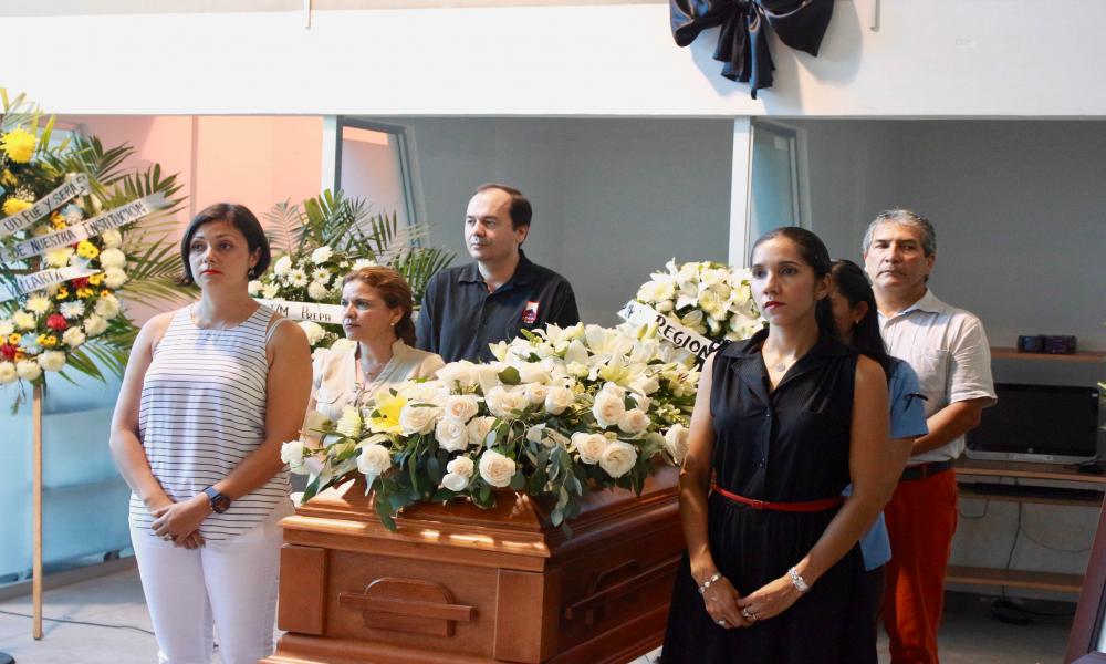 Rinden homenaje a Armando Soltero en Escuela Preparatoria Regional