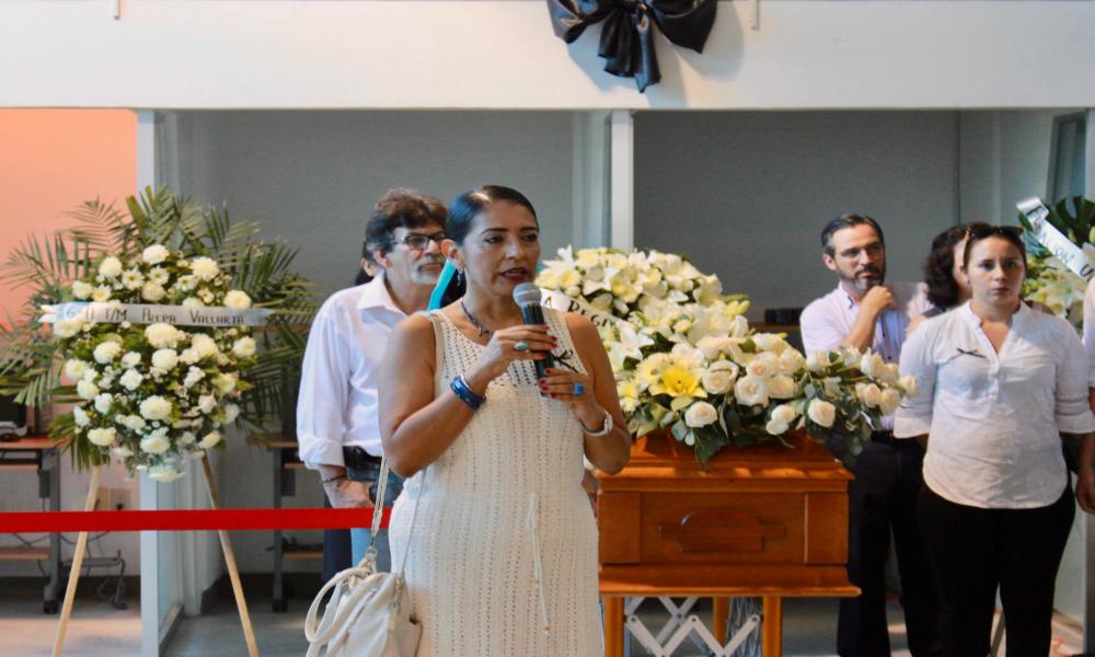 Rinden homenaje a Armando Soltero en Escuela Preparatoria Regional