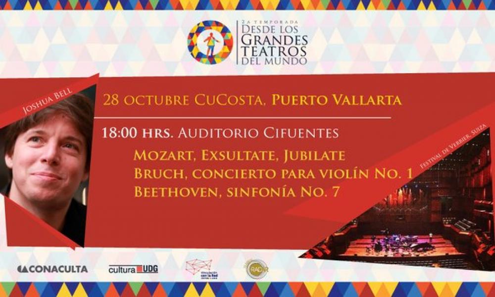 “Desde los grandes teatros del mundo” al CUCosta