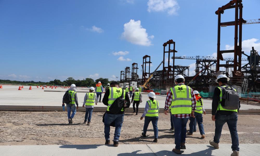 Estudiantes de Arquitectura realizan proyecto en base a la obra de la terminal 2 del Aeropuerto Internacional de Puerto Vallarta