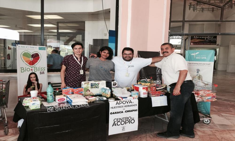 Centro de acopio CUCosta colecta cuatro toneladas de víveres