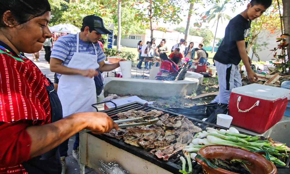 En el CUCosta Inauguran Primera Feria de Comunidades Indígenas “De la Raíz a la Flor”
