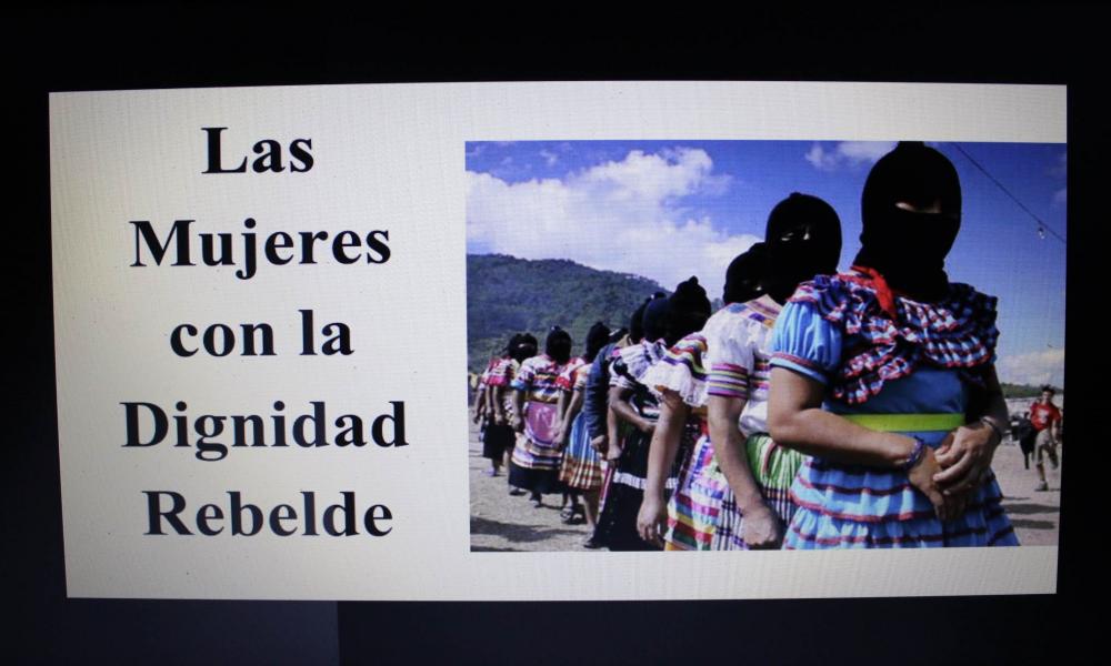 Realizan Conversatorio “Mujeres Zapatistas” en el CUCosta