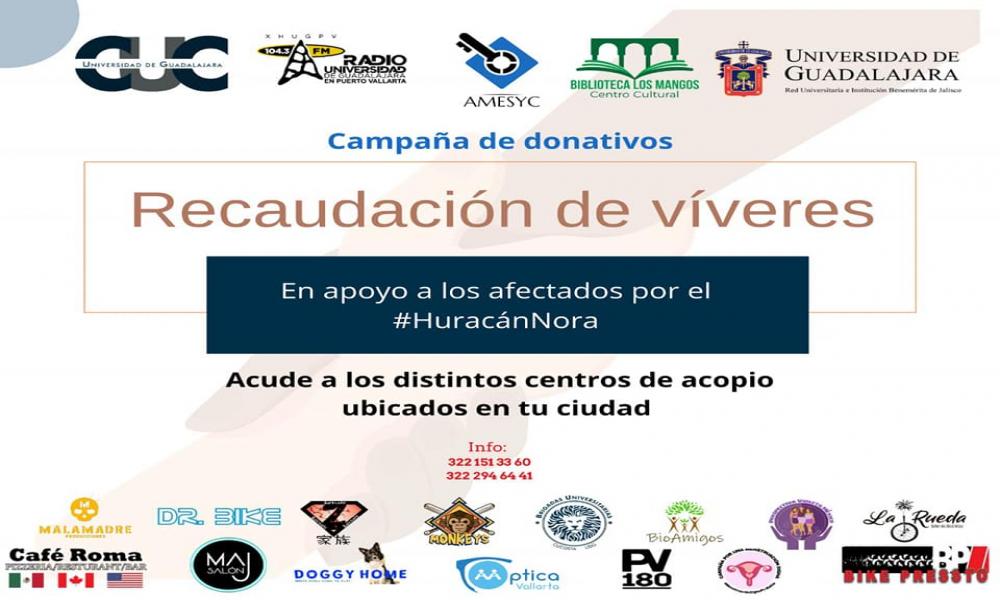 Brigadas Universitarias CUCosta lanza campaña para ayudar a afectados