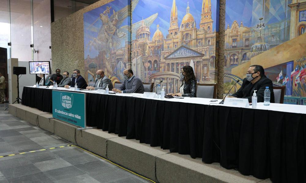 Campaña histórica para promover uso de cubrebocas; UDG y Asociaciones Civiles