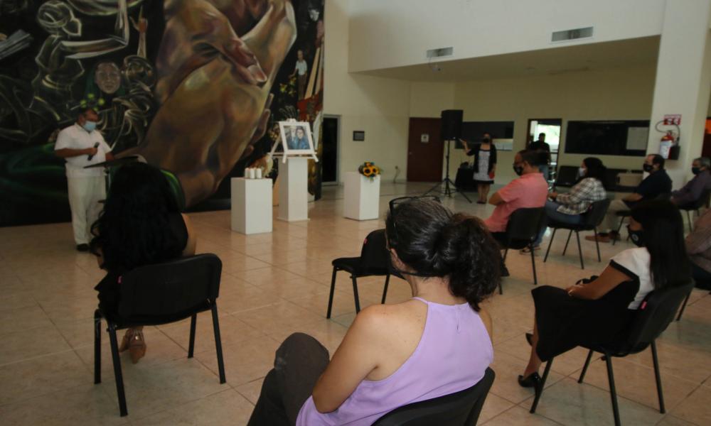 Ofrece CUCosta memorial a Galilea Rizo de la Rosa