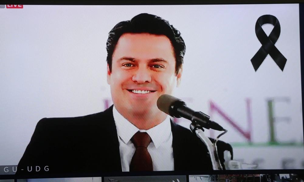 Rinde Universidad de Guadalajara homenaje a Aristóteles Sandoval Díaz