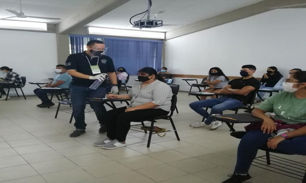 Realiza examen de ingreso el 92.41% de aspirantes registrados al calendario 2021-A