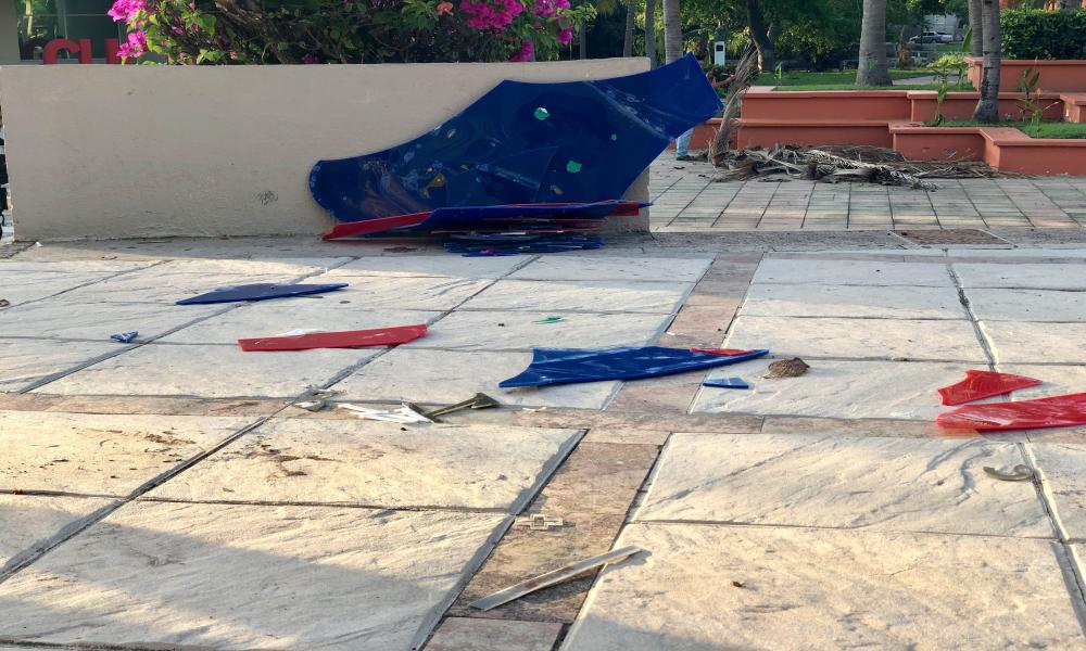 Cuantiosos daños dejó la lluvia y viento del fin de semana en el CUCosta