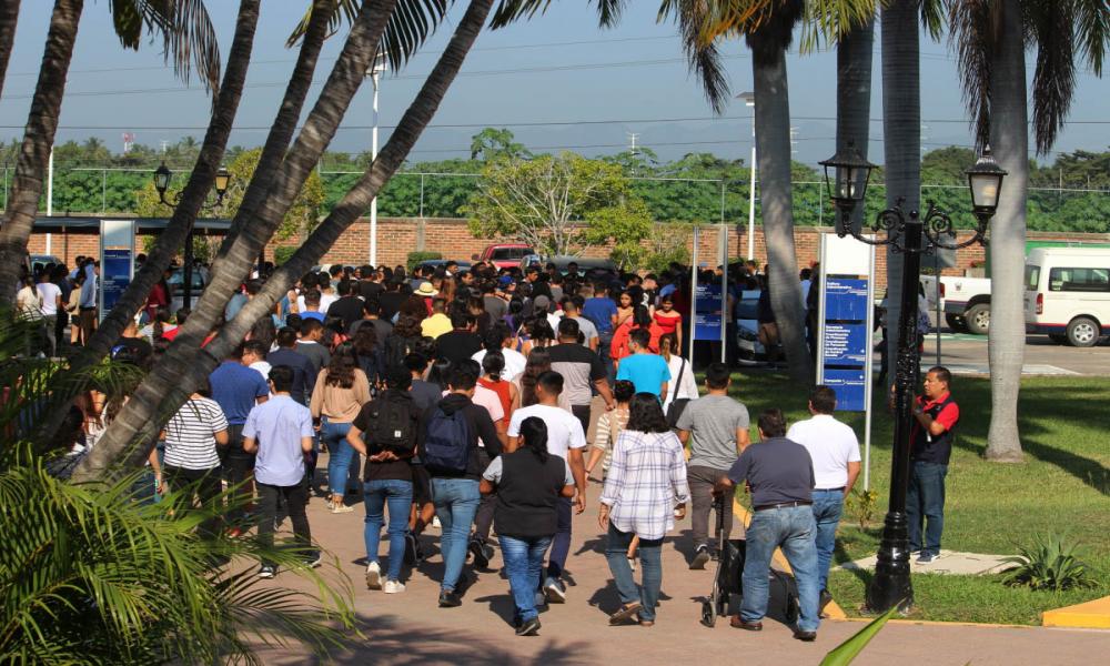 En el CUCosta Evacuaron más de 2 mil Integrantes de la Comunidad Universitaria, en el Primer Macro Simulacro Nacional 2020