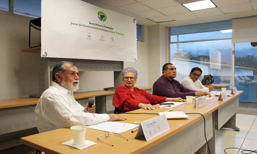 UdeG, sólo respaldará proyecto que tenga Soporte Técnico y Científico para proteger el estero “El Salado” Dr. Jorge Téllez