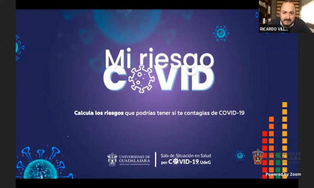 Crea UdeG calculadora de riesgo de complicaciones por COVID-19 accesible para toda la población