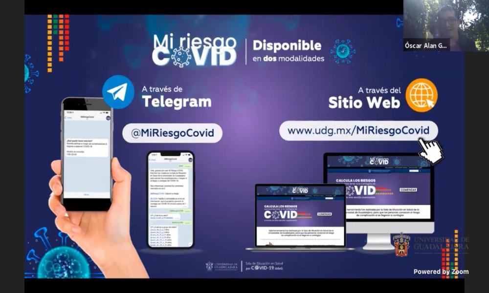 Crea UdeG calculadora de riesgo de complicaciones por COVID-19 accesible para toda la población