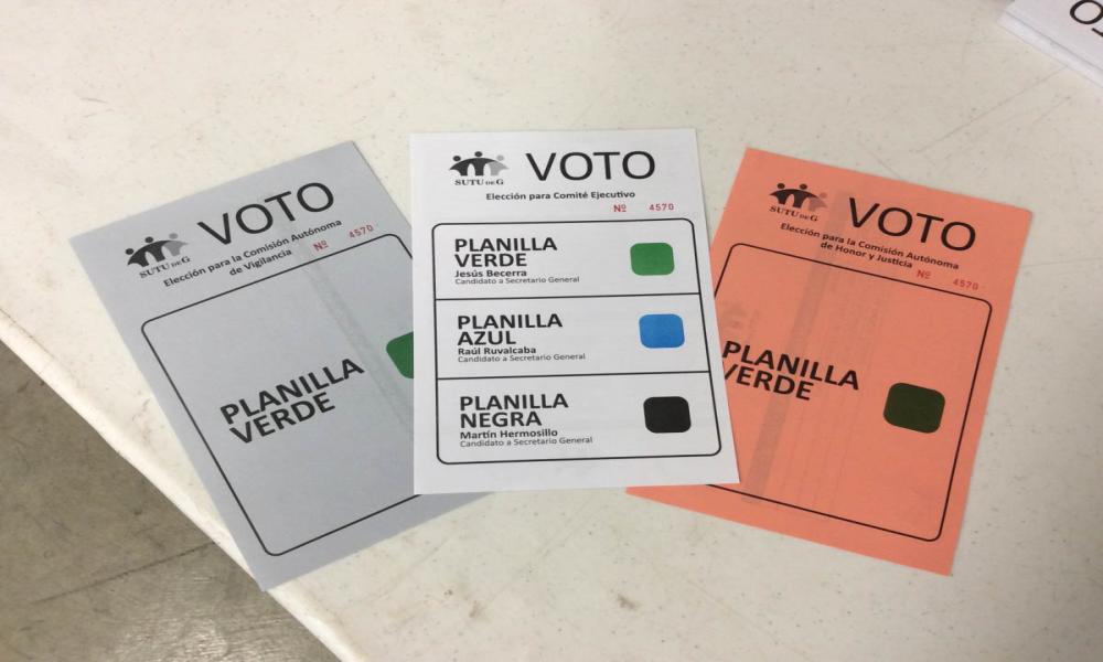 Con 85 por ciento de votación a favor, Jesús Becerra ganó la primera elección del SUTUdeG