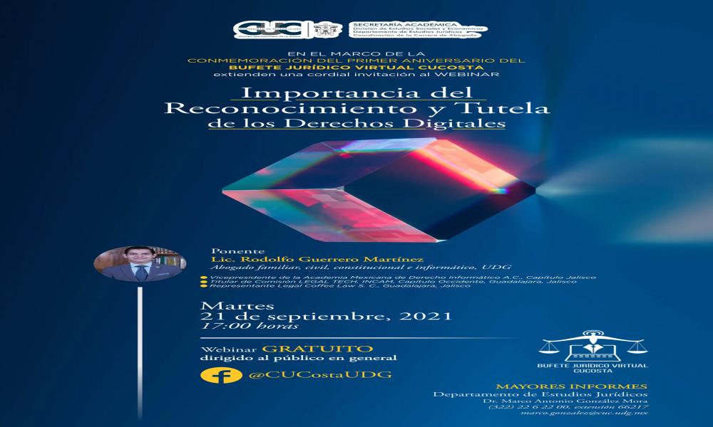 Atiende a 3,500 personas en Bufete Jurídico Virtual CUCosta