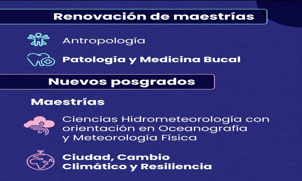 Lanzarán convocatoria para Maestría Ciudad, Cambio Climático y Resiliencia