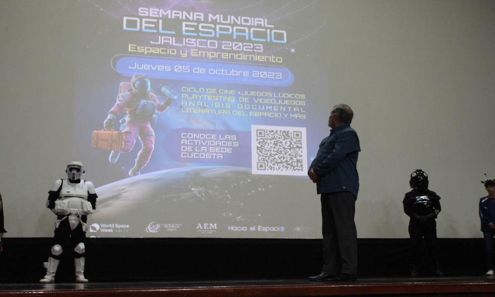 Comunidad CUCosta celebró “Semana Mundial del Espacio 2023”