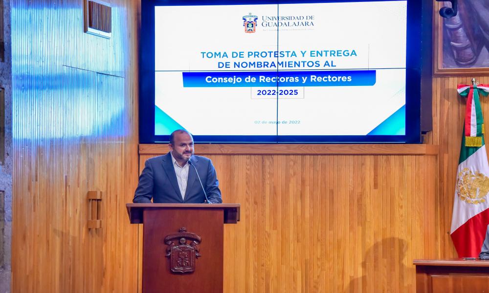 Rinde protesta Consejo de Rectoras y Rectores de la UdeG para el periodo 2022-2025