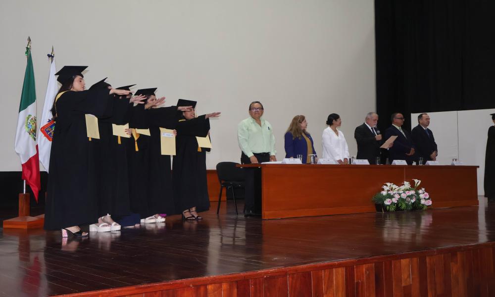 Emotivo acto académico de la XLV Generación de la Licenciatura en Psicología “Mtra. Yolanda Téllez López”