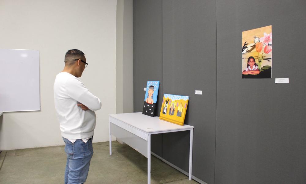 Estudiantes exponen trabajos con el respaldo de la Academia de Proyectos Artísticos