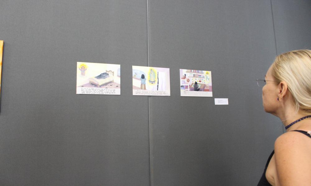 Estudiantes exponen trabajos con el respaldo de la Academia de Proyectos Artísticos