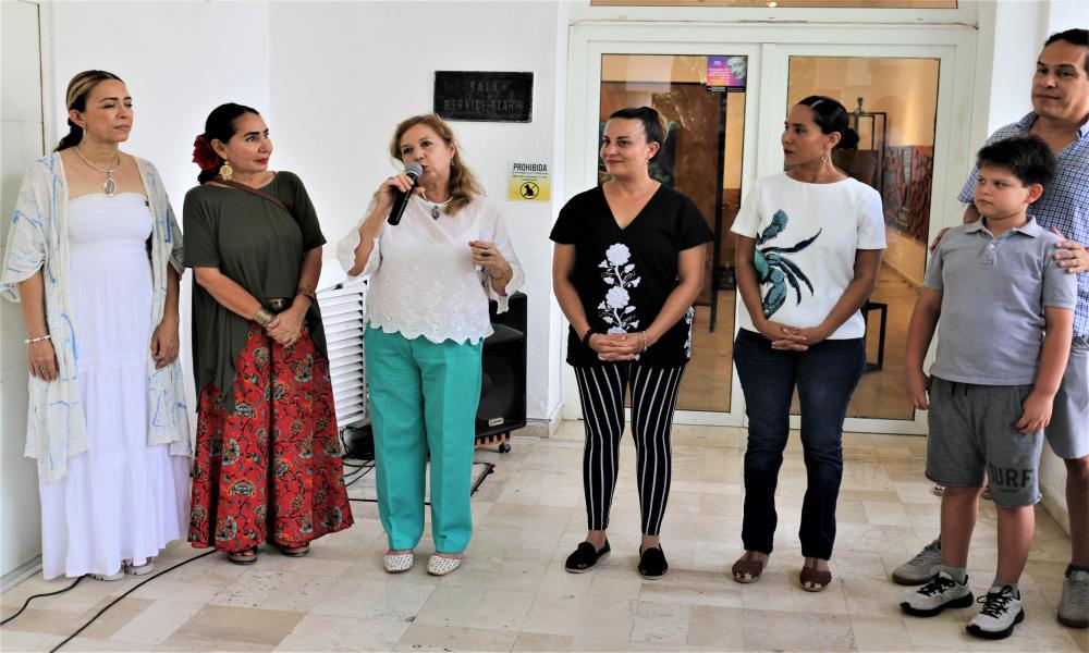 Abren exposición “Vive El Arrecife” en la Biblioteca Los Mangos Centro Cultural