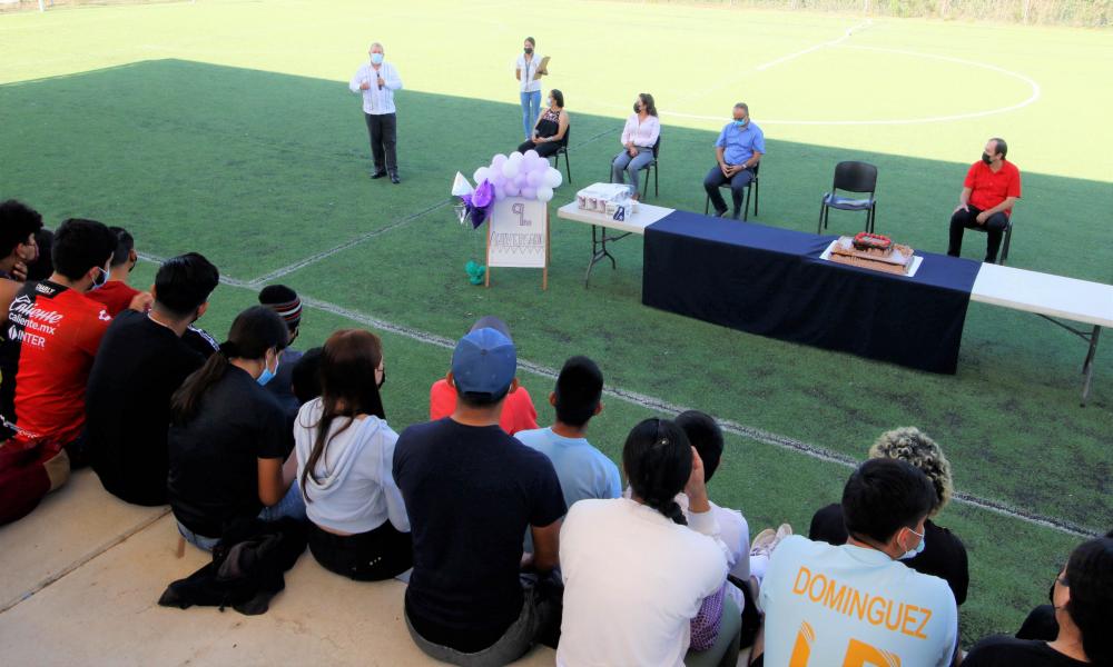 Celebran IX Aniversario de la Licenciatura en Cultura Física y Deportes