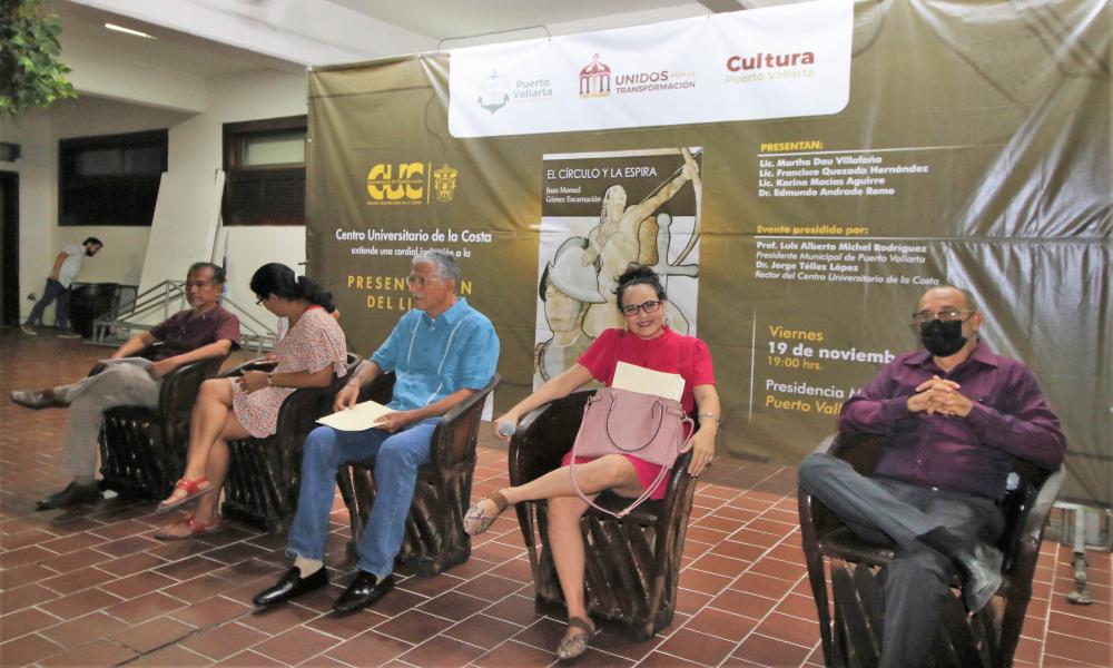 Aporta CUCosta a la riqueza cultura local con la edición de la novela “El Círculo y la Espira”