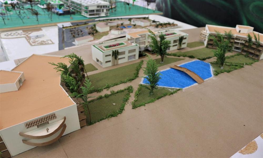 Realizan universitarios del CUCosta proyectos arquitectónicos en beneficio de la ciudad
