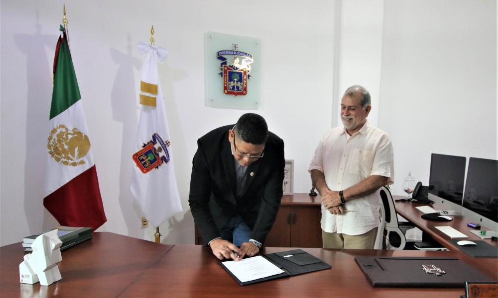 Pactan convenio de cooperación entre CUCosta y Universidad de Pamplona Colombia