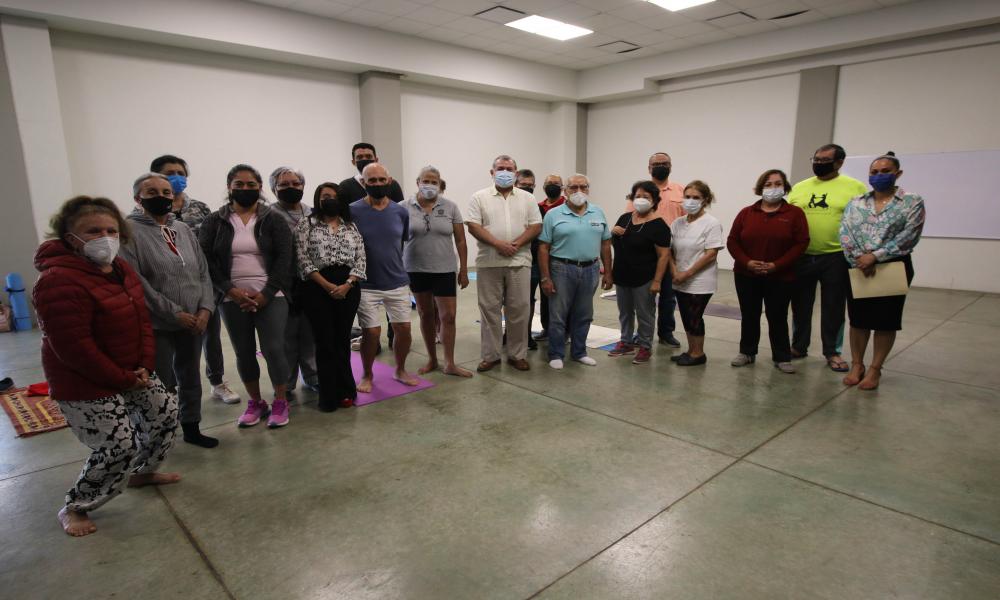 Inician actividades del programa para adultos mayores en el CUCosta