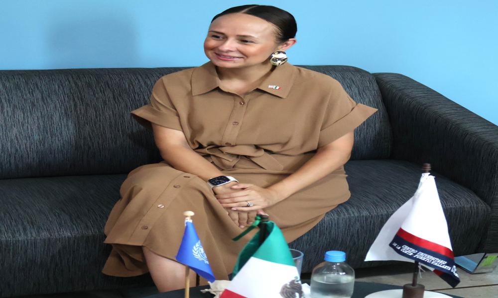 Recibe el Dr. Jorge Téllez la visita de la nueva Cónsul de Educación y Cultura de EU