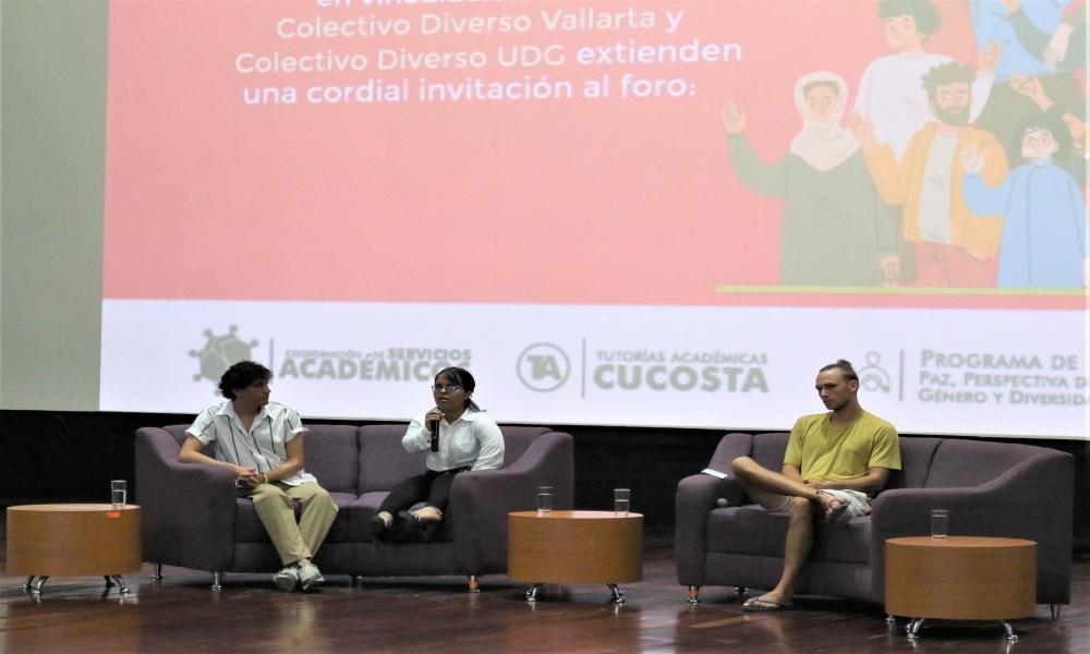 Comparten experiencias reales en el “Foro de Diversidad” realizado en CUCosta