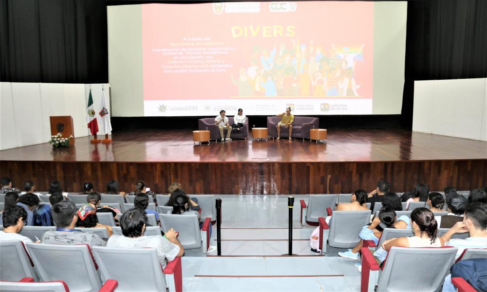 Comparten experiencias reales en el “Foro de Diversidad” realizado en CUCosta