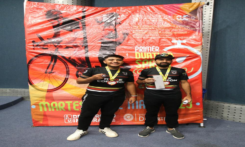Entregan premios especiales a ganadores del “1er. Duatlón Sprint Contrarreloj CUCosta 2023”