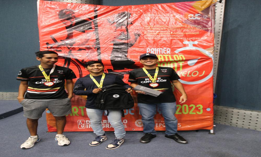 Entregan premios especiales a ganadores del “1er. Duatlón Sprint Contrarreloj CUCosta 2023”