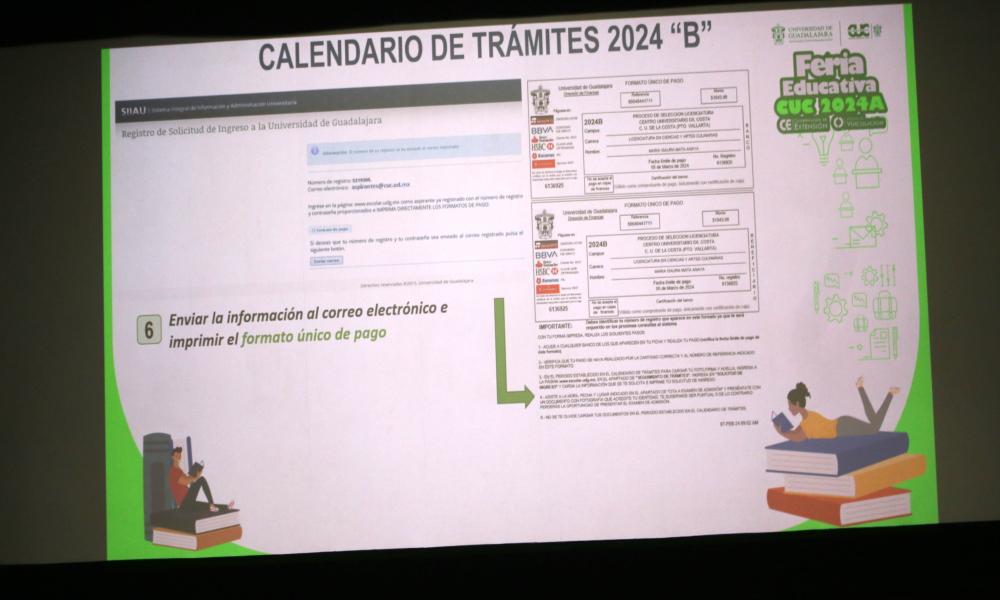 Más de 500 estudiantes de preparatorias asistieron a la Feria Educativa del CUCosta