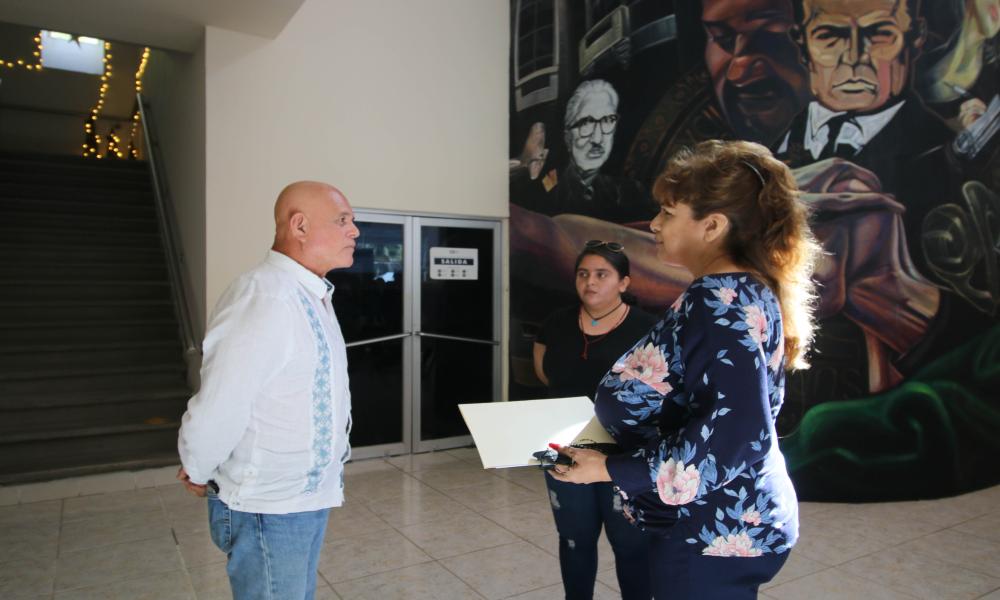 Agradecen autoridades de Las Juntas proyectos arquitectónicos realizados en CUCosta