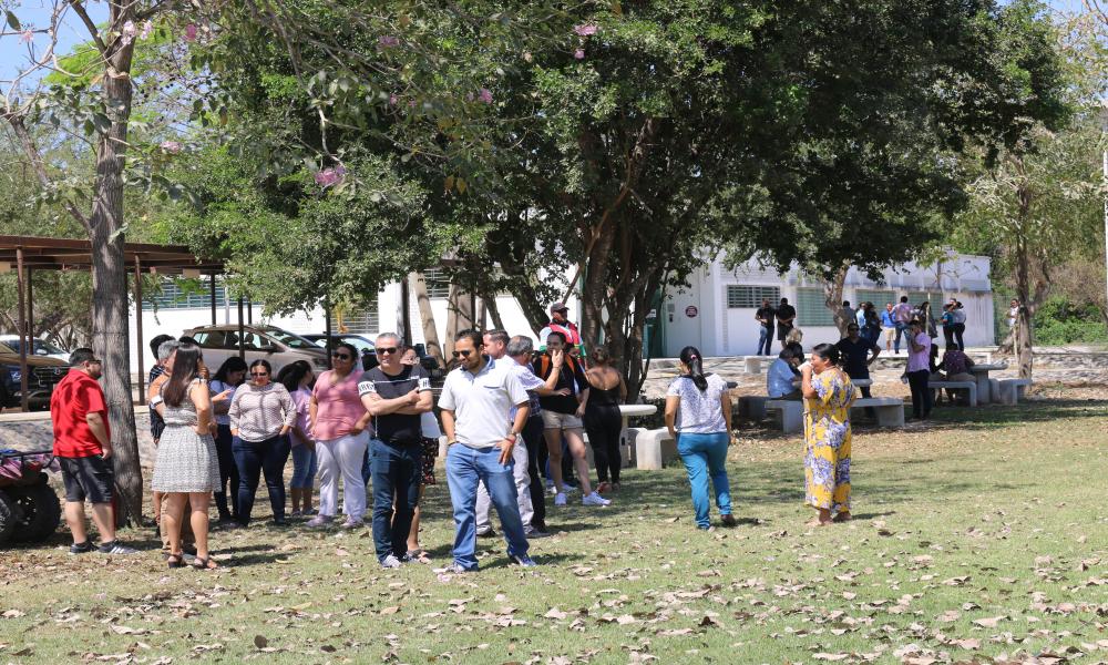 Participa CUCosta en el Simulacro Nacional 2023